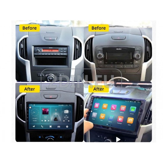 ISUZU D-MAX - 9" МУЛТИМЕДИЯ / Навигация android 16